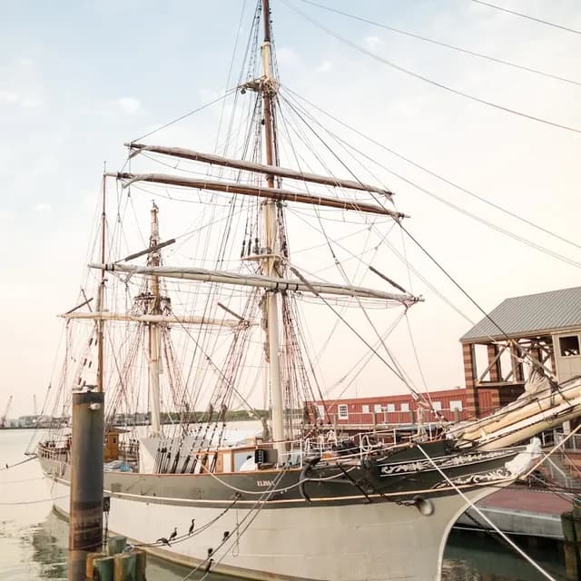 Tall Ship ELISSA at Galveston Historic Seaport — 1 hour pre-cruise activity near Port of Galveston