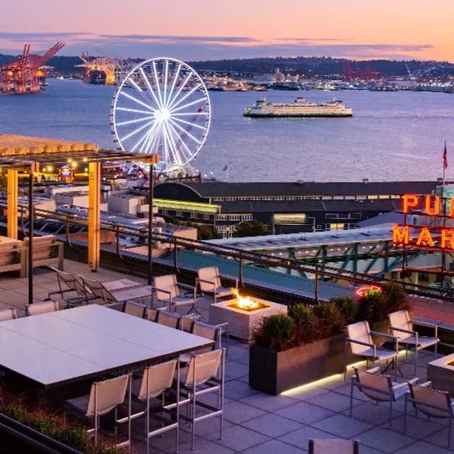 Inn at the Market — pre-cruise hotel 5 min drive to Pier 66, 15 min drive to Pier 91 from Port of Seattle