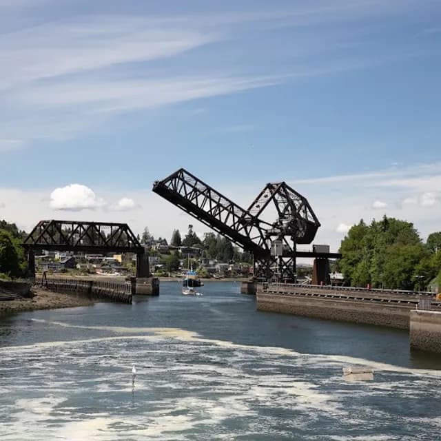 Ballard Locks (Hiram M. Chittenden Locks) — 1-2 hours pre-cruise activity near Port of Seattle