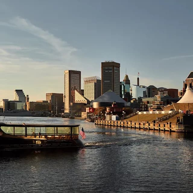 Baltimore Water Taxi — 1-2 hours pre-cruise activity near Port of Baltimore