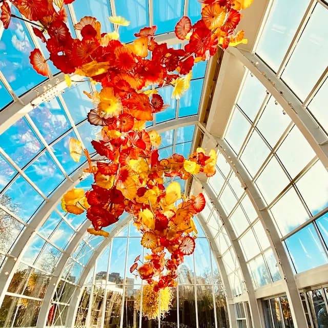 Chihuly Garden and Glass — 1-2 hours pre-cruise activity near Port of Seattle