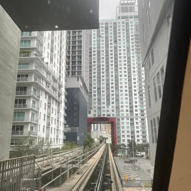 Downtown Metromover Ride — 30-45 min for full loop pre-cruise activity near PortMiami