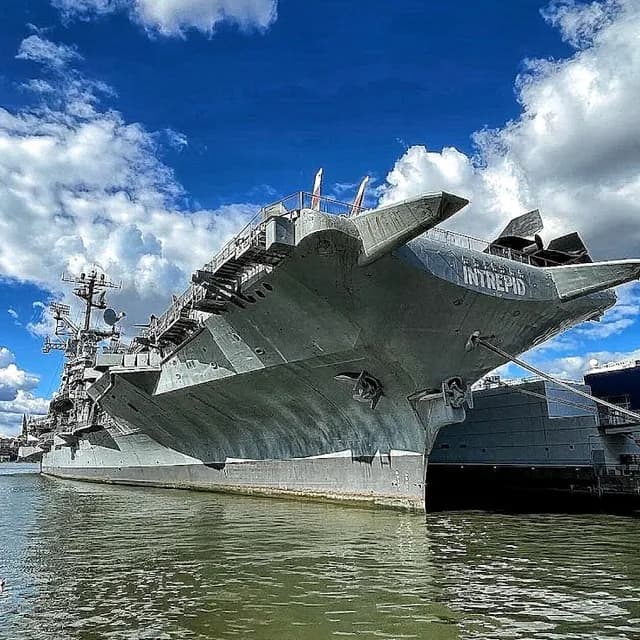 Intrepid Sea, Air & Space Museum — 2-3 hours pre-cruise activity near Manhattan Cruise Terminal