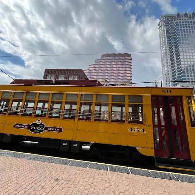 TECO Line Streetcar Ride — 30-45 min for full loop; 1-2 hours (including exploring Ybor) pre-cruise activity near Port Tampa Bay
