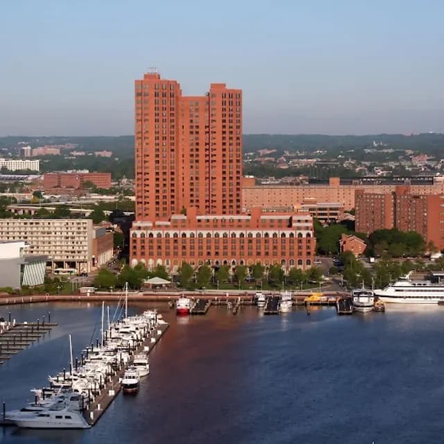 Royal Sonesta Harbor Court Baltimore — pre-cruise hotel 10 min drive from Port of Baltimore